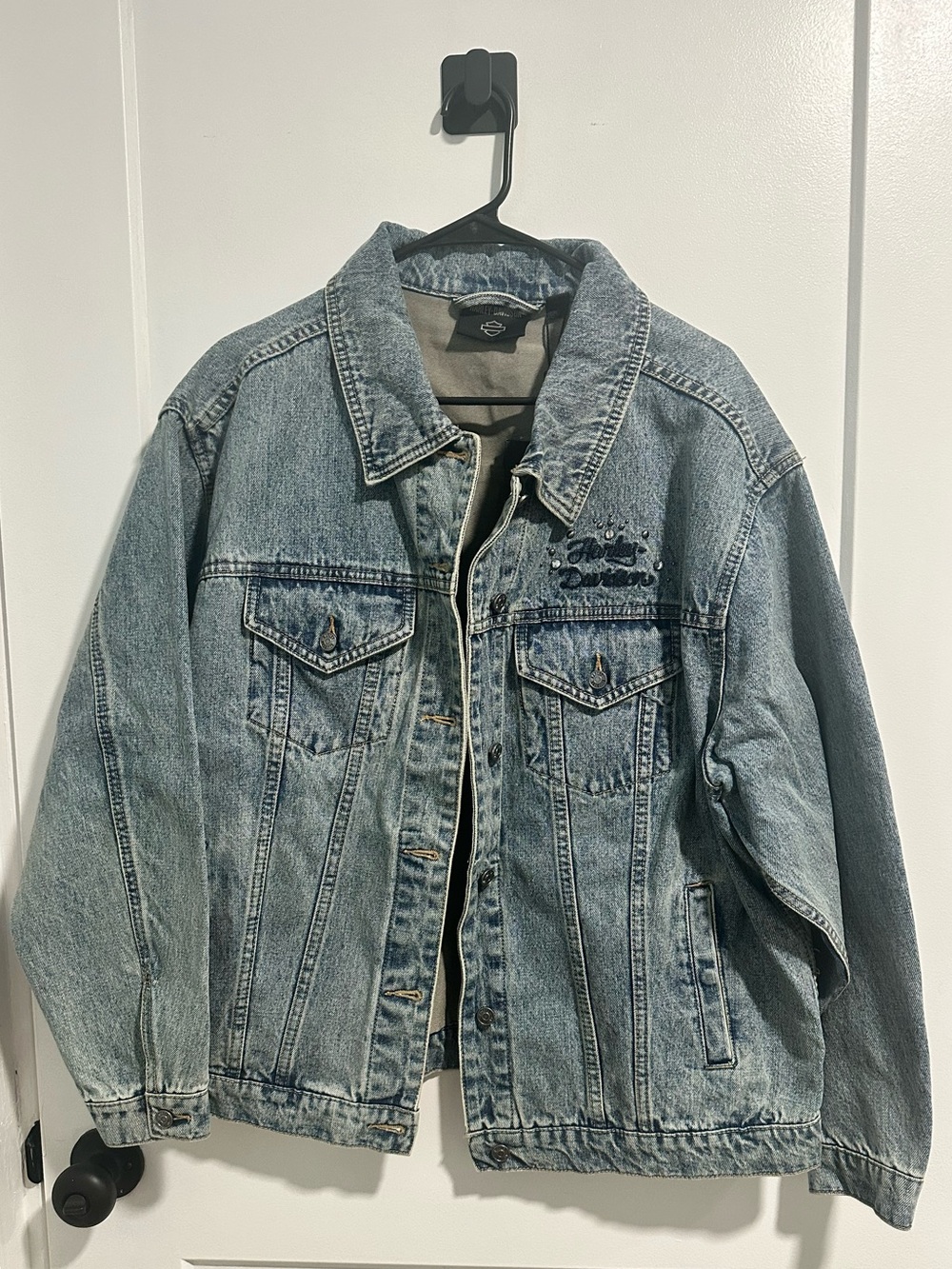 Harley-Davidson Light Blue Denim Jacket NWT
